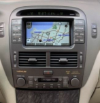 Lexus LS430 2004 2006 Sat nav-reparationer